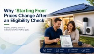 Why “Starting From” Energy Upgrade Prices Change After Eligibility