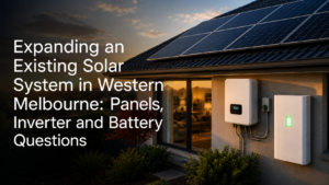 Expanding a Solar System in Western Melbourne: What to Check First